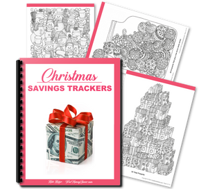 Christmas Savings Trackers