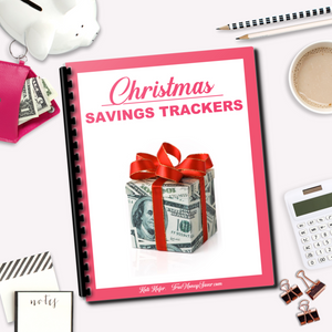 Christmas Savings Trackers