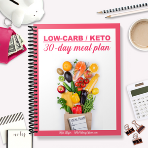 Low-Carb/Keto 30-Day Meal Plans with Shopping Lists