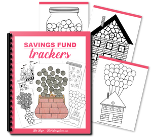 Savings Fund Trackers - 20 Visual Ways To Track Your Savings