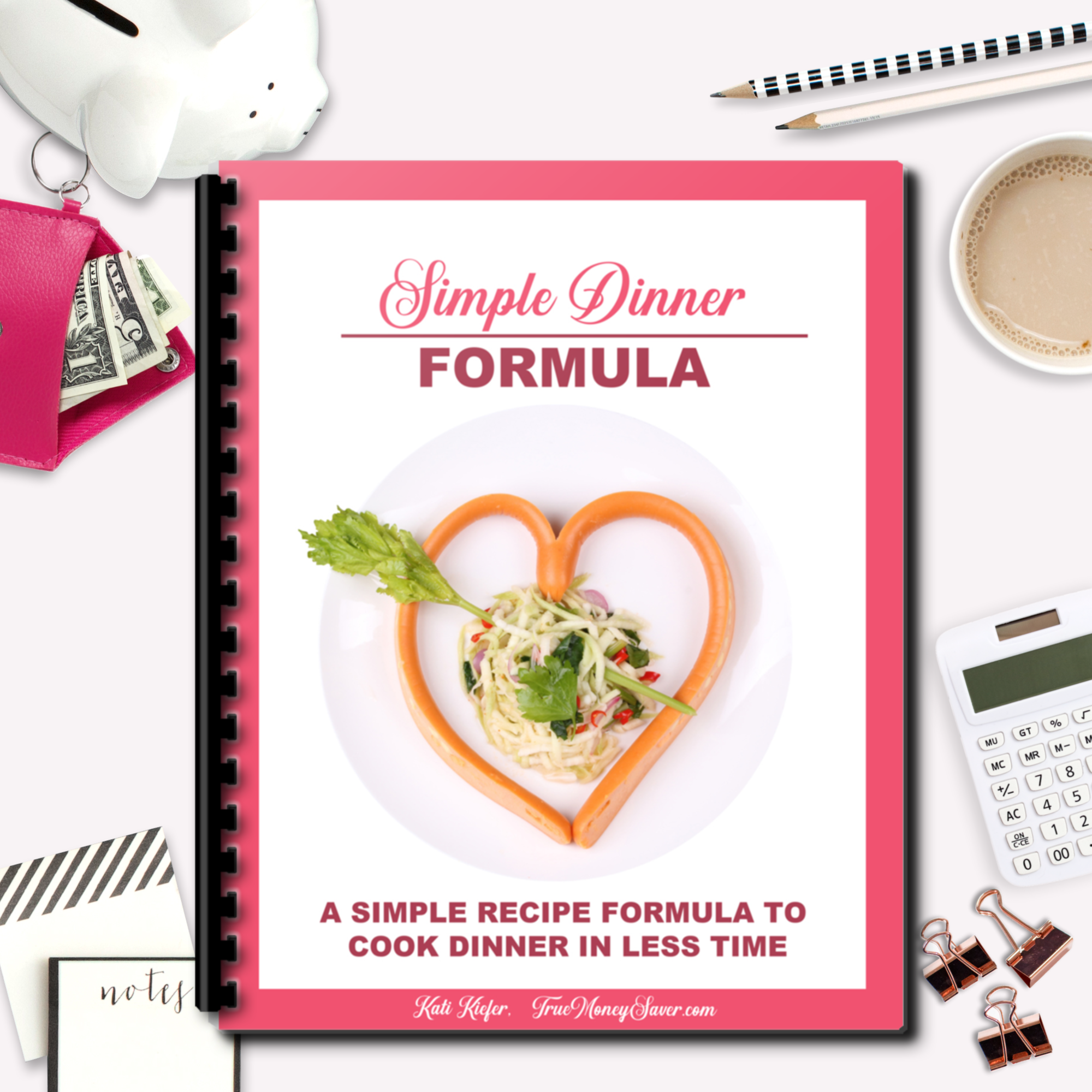Simple Dinner Formula Guide - Make Dinner As Simple As:  A + B + C = Dinner!